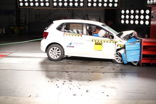 Global NCAP in Indien: Volkswagen Polo mit Airbags.