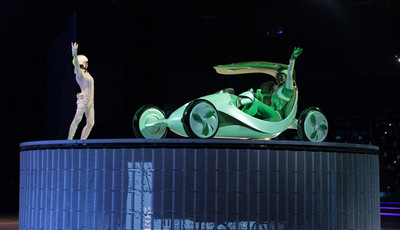 GM und SAIC zeigen auf der Expo in Shanghai Mobilitätskonzepte für das Jahr 2030.
