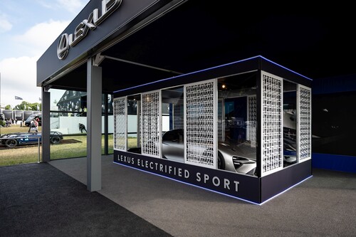 Goodwood Festival of Speed 2022: Lexus Electrified Sport Concept.