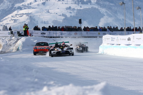 GP Ice Race 2019: Packende Duelle auf eisiger Piste.