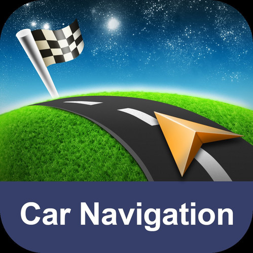 GPS-App von Ford und Sygic.