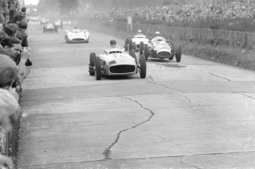 Großer Preis von Deutschland und Europa am 1. August 1954 auf dem Nürburgring.