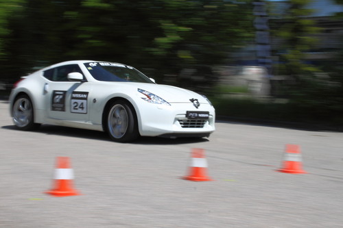 GT Academy 2011: Reale Fahrprüfung im Nissan 370Z.