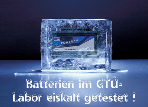 GTÜ testet Autobatterien.