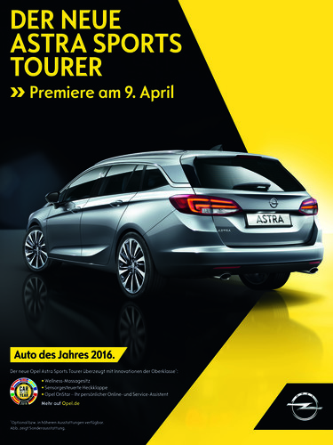 Händlerpremiere des Opel Astra Sports Tourer.