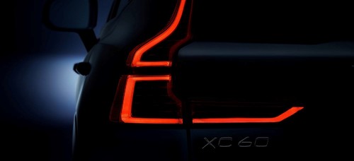 Heckleuchten-Signatur des neuen Volvo XC60.