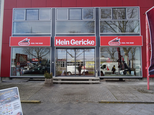Hein-Gericke-Store in Mannheim.