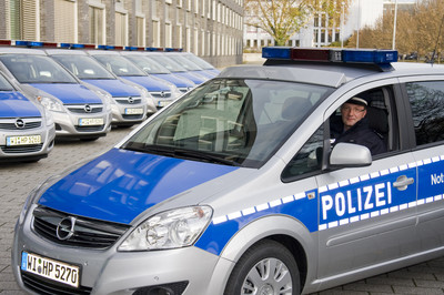 Hessens Polizei erhält weitere 100 Opel Zafira.
