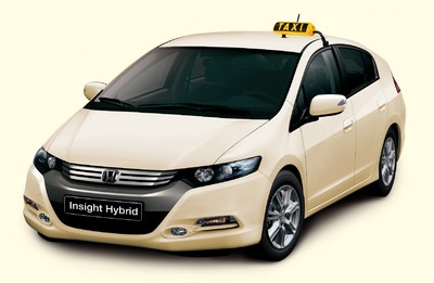 Honda Insight Civic Hybrid als Taxi.