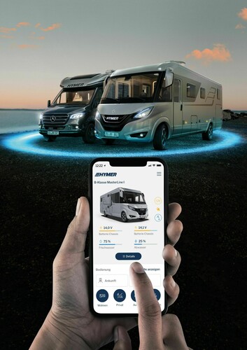 Hymer Connect App.