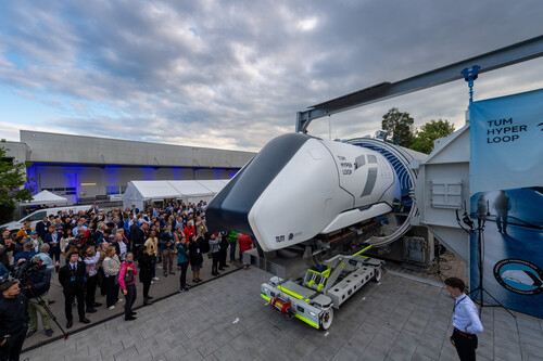Hyperloop-Teststrecke der TU München.
