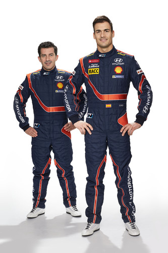 Hyundai bei der WRC: Marc Marti und Dani Sordo.