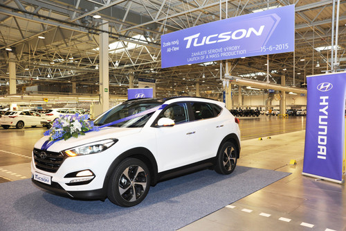 Hyundai hat im tschechischen Werk Nosovice die Produktion des Tucson gestartet.