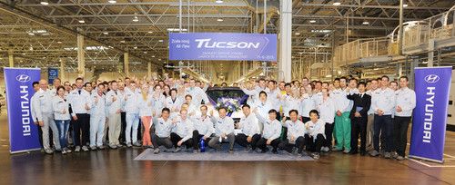 Hyundai hat im tschechischen Werk Nosovice die Produktion des Tucson gestartet.