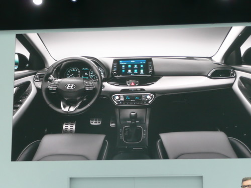 Hyundai i30: der Innnenraum.