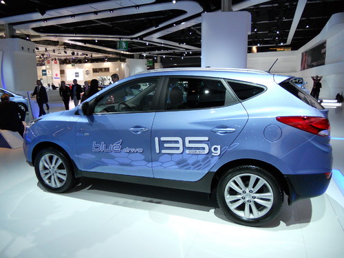 Hyundai ix35 Blue.