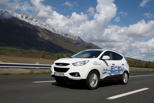 Hyundai ix35 Fuel Cell Electric Vehicles (FCEV).