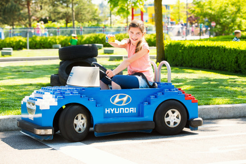 Hyundai-Kinderfahrschule im Legoland Deutschland.