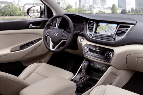 Hyundai mit Navigationssystem.