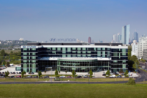 Hyundai-Zentrale in Offenbach.