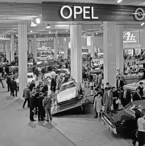 IAA-Konzeptfahrzeug Opel GT Experimental von 1965.