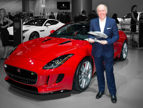 Ian Callum und sein Jaguar F-Type.