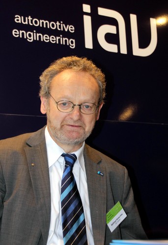 IAV-Symposium in Braunschweig: Wilfried Nietschke.