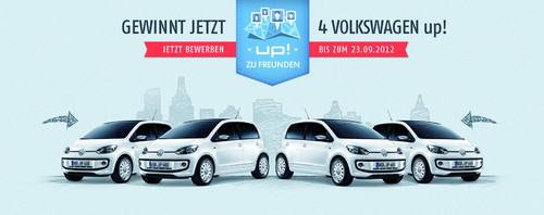 Ideenwettbewerb 201Eup! zu Freunden201C von Volkswagen.