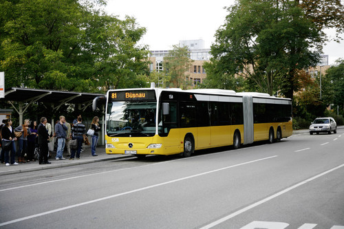 Im Bus-Nahverkehr stagnierten die Fahrgastzahlen.