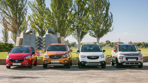 Im PSA-Werk Saragossa werden die Opel-Modelle Corsa, Mokka X und Crossland X sowie der Citroën C3 Aircross gebaut.