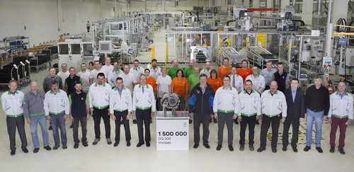 Im tschechischen Skoda-Werk Vrchlabi ist das 1,5-millionste Doppelkupplungsgetriebe seit dem Produktionsbeginn im Jahr 2012 vom Band gelaufen.