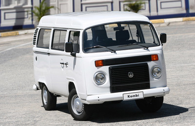 In Brasilien baut VW immer noch den T2: Seit 2006 mit einem wassergekühlten 1,4-Liter-Motor.