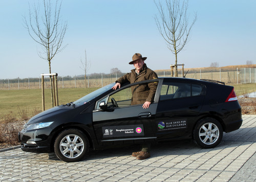 In den UNESCO-Biosphärenreservaten Südost-Rügen, Schaalsee, Mittelelbe, Rhön und Pfälzerwald kommen künftig Honda Insight zum Einsatz.