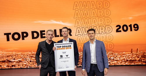 In der Kategorie Vertrieb setzte sich AS Automobile in Essen beim Seat Top-Dealer-Award 2019 durch.