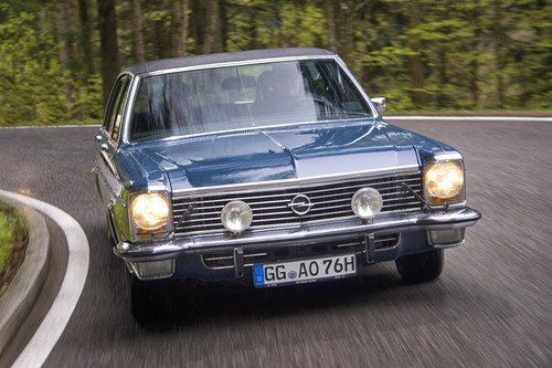 In diesem Opel Diplomat B V8 war 1976 der damalige amerikanische Präsident Gerald Ford unterwegs.