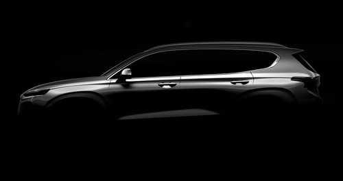 In Genf wird er ganz zu sehen sein: Hyundai Santa Fe.