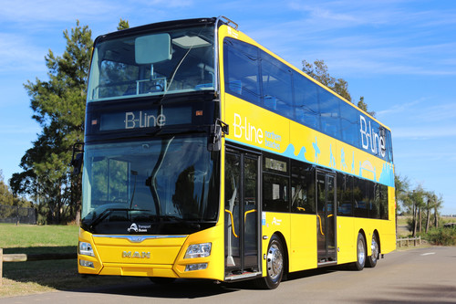 In Sydney fahren jetzt 38 neue Doppeldecker-Busse auf Basis des MAN-Niederflurchassis A95. Der Aufbau stammt von Gemilang aus Malaysia.