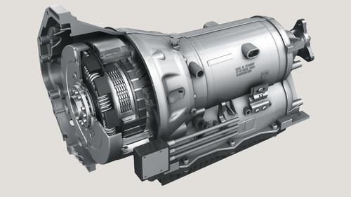 In Vollhybrid-Ausführung ermöglicht das 8HP VVerbrauchseinsparungen von bis zu 25 Prozent im Vergleich zum Grundgetriebe.
