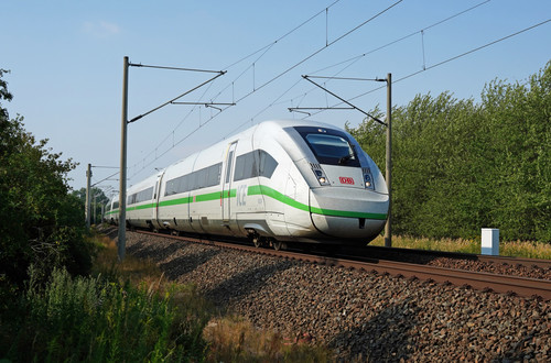 Intercity der Deutschen Bahn.