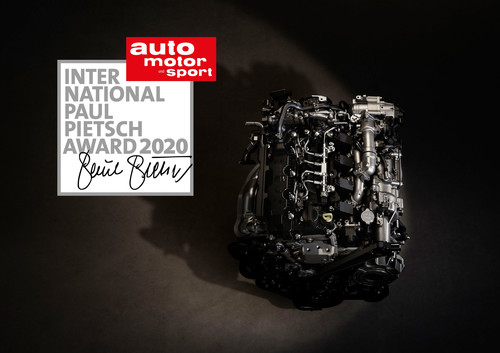 „International Paul Pietsch Award 2020“: Skyactiv-X-Motorentechnologie von Mazda.