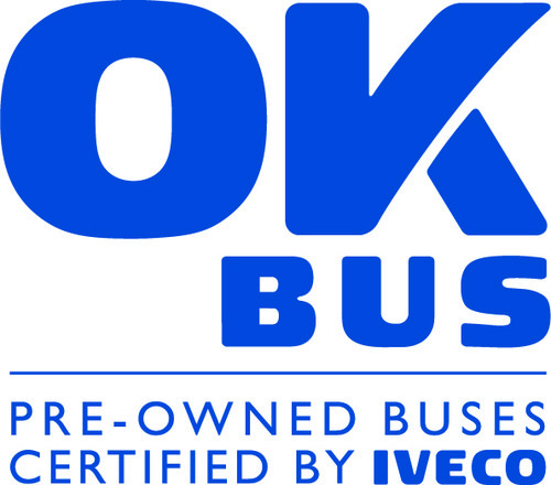 Iveco-Gebrauchtfahrzeuglabel OK Bus.