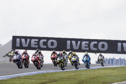 Iveco unterstützt die MotoGP-Weltmeisterschaft.