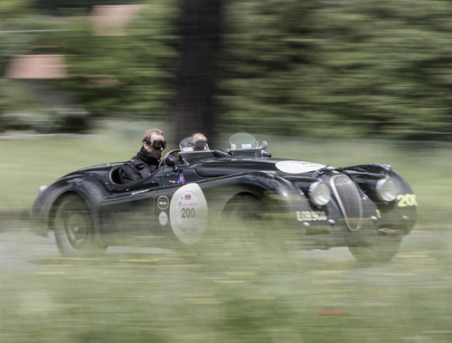 Jaguar bei der Mille Miglia 2013.
