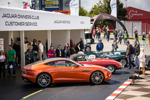 Jaguar beim AvD Oldtimer-Grand-Prix.