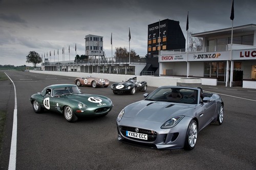 Jaguar beim Oldtimer Grand Prix 2013.