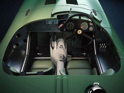 Jaguar C-Type Continuation als 3-D-CAD-Modell.