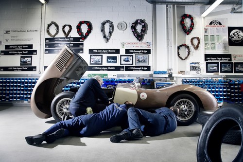 Jaguar Classic Parts kümmert sich um die Ersatzteilversorgung kl<ssischer Fahrzeuge der britischen Marke.