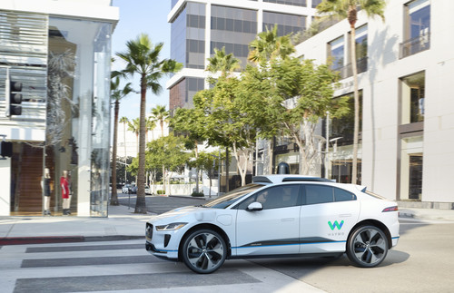 Jaguar I-Pace wird erstes autonomes Premium-Elektrofahrzeug in der Waymo-Flotte.