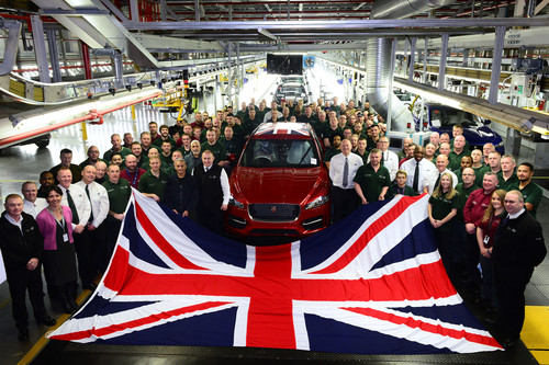 Jaguar Land Rover ist größter Autohersteller Großbritanniens. 
