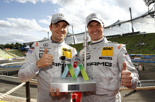 Jamie Green und Ralf Schumacher.